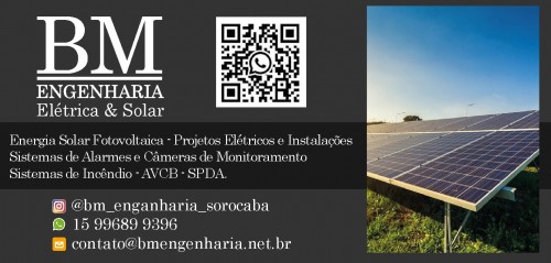 Instalação de Câmara de Monitoramento em sorocaba - BM Engenharia Elétrica & Solar