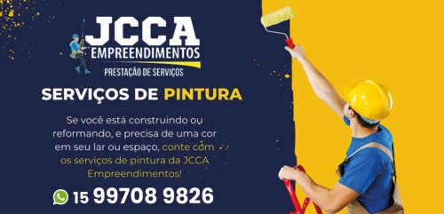 Pintura Residencial em sorocaba - JCCA Empreendimentos e Prestação de Serviços