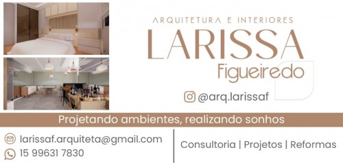 Designer de Interiores em sorocaba - Larissa Figueiredo Arquiteta