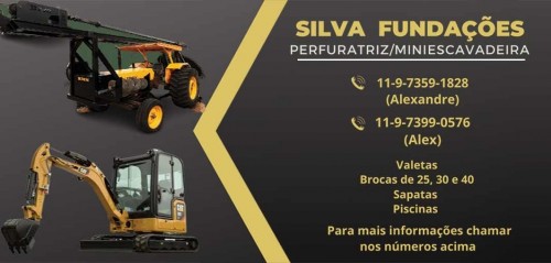 Máquinas Perfuratriz / Strauss em sorocaba - Silva Fundações