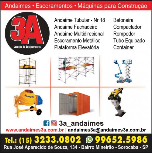 Plataformas - Andaimes 3A