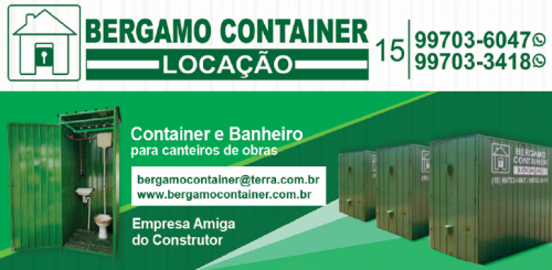 Aluguel de Máquinas e Equipamentos em sorocaba - Bergamo Container