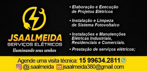 Eletricistas em sorocaba - JSA Almeida
