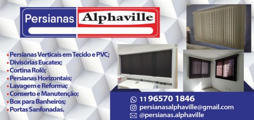 Box p/ Banheiros em sorocaba - Persianas Alphaville