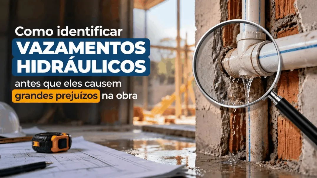 Como identificar vazamentos hidráulicos antes que eles causem grandes prejuízos na obra