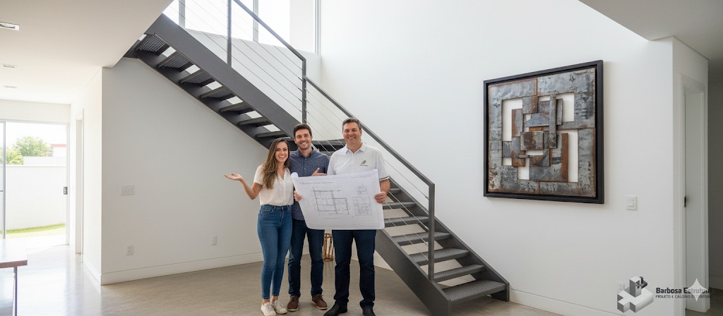 O que é uma escada metálica residencial? 