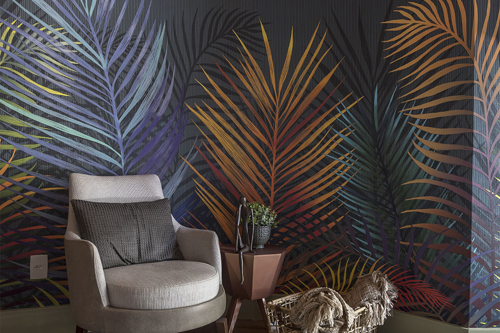 Papel de parede transforma os ambientes com muito estilo