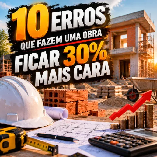 10 Erros que fazem uma obra ficar 30% mais cara