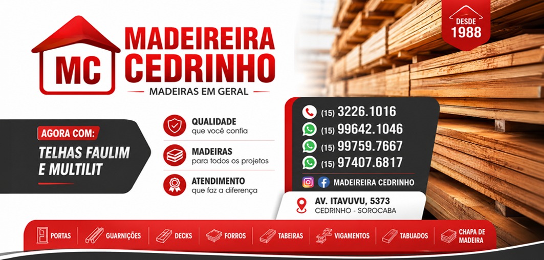 Madeireira MC Cedrinho