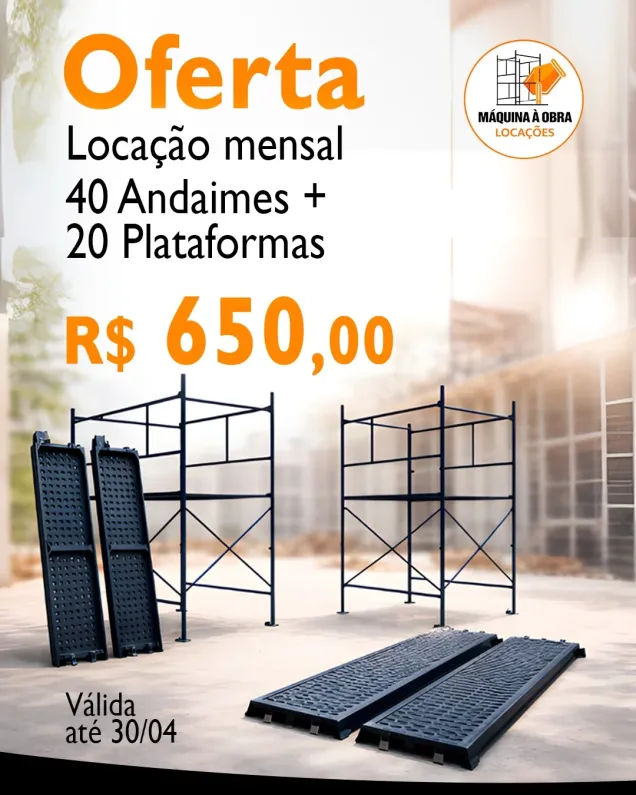 Máquina à Obra Locações - Galeria