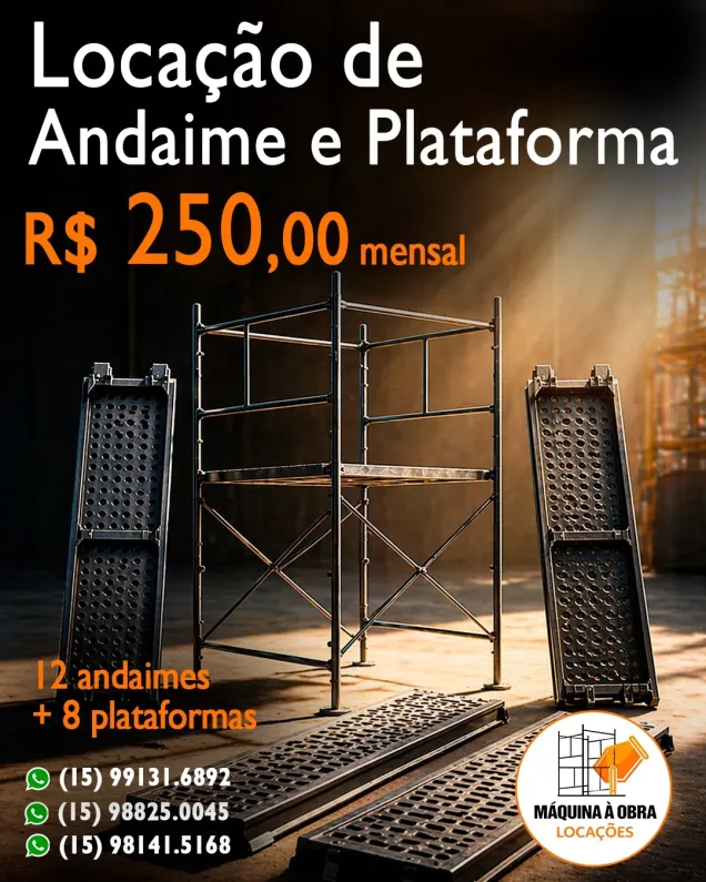 Máquina à Obra Locações - Galeria