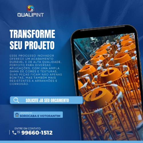 Qualipint Pintura a Pó Eletrostática - Galeria